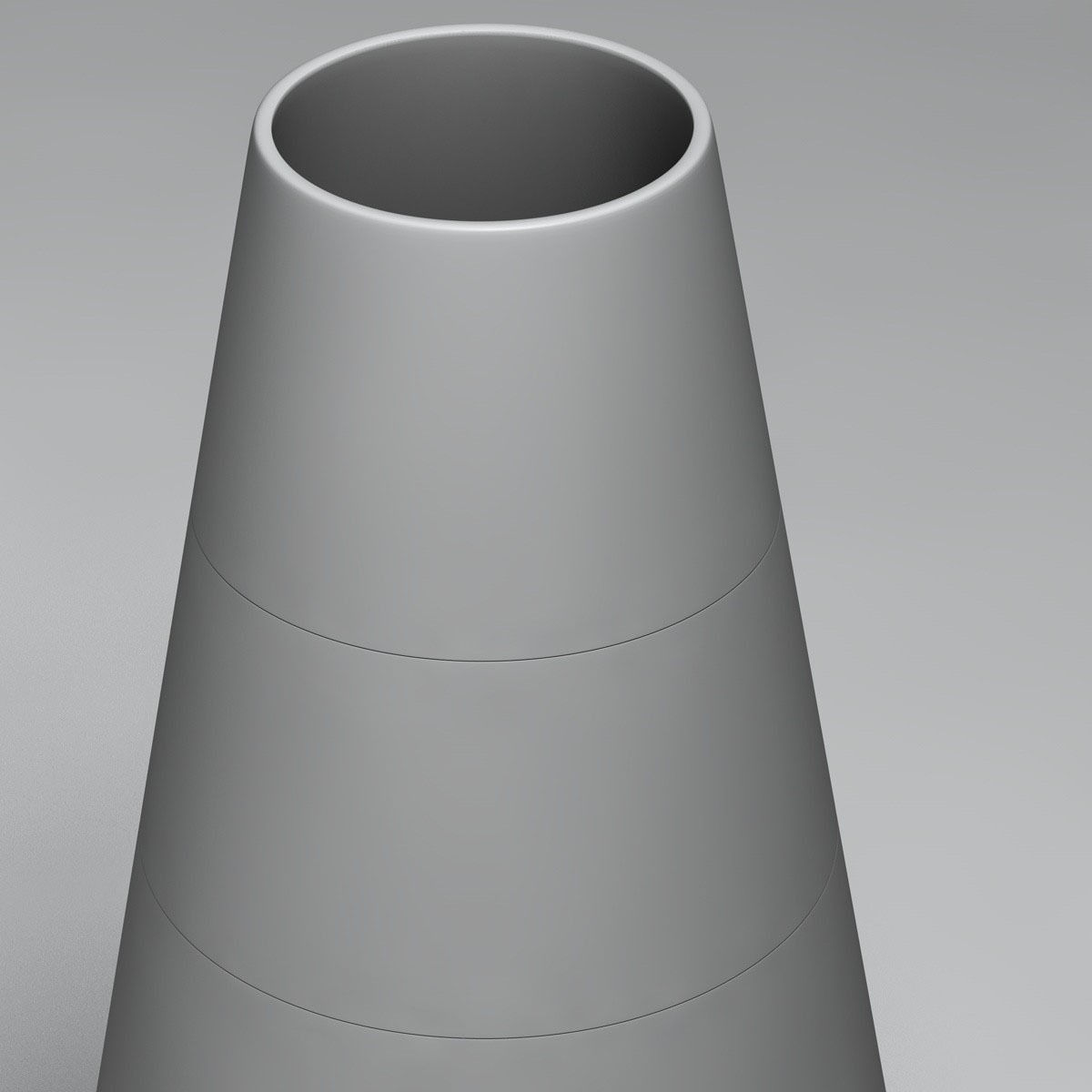 Traffic Cone 3D model_12