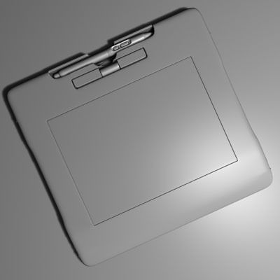 Wacom Graphire 4 Tablet 3D model_8