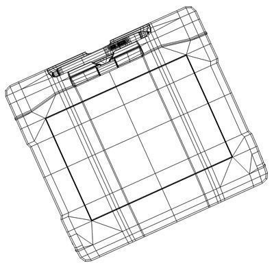 Wacom Graphire 4 Tablet 3D model_9