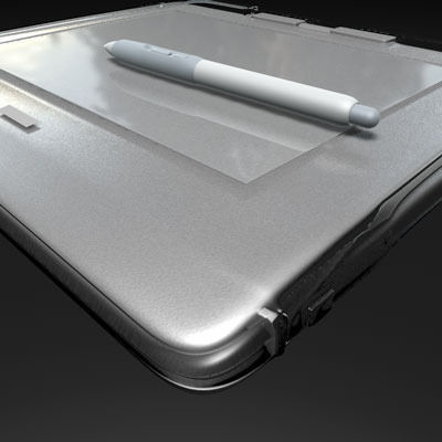 Wacom Graphire 4 Tablet 3D model_3