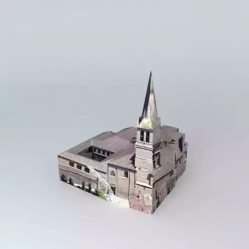 Parroquia Santa María del Palacio Free 3D model