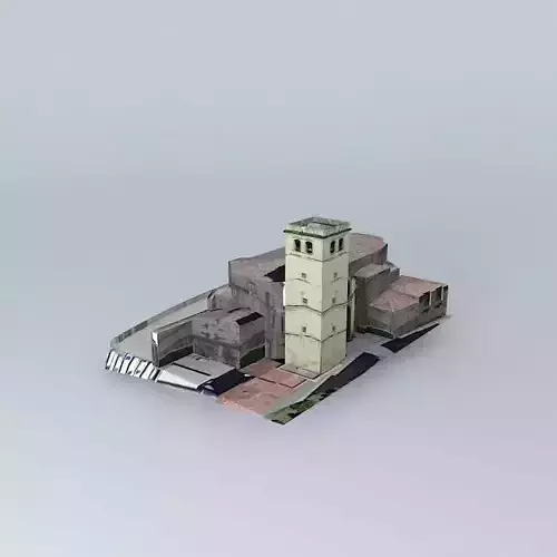 Parish of Santiago el Real Free 3D model