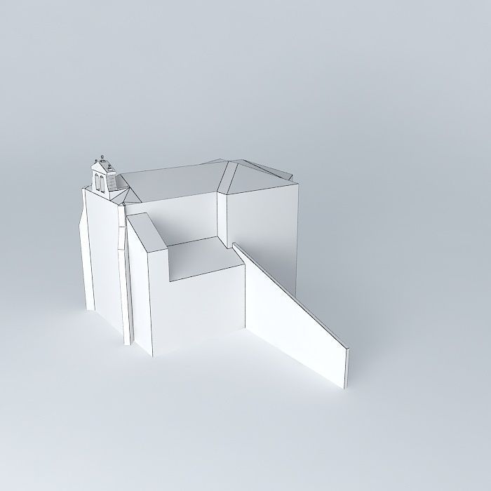Parish of El Cortijo Free 3D model_3