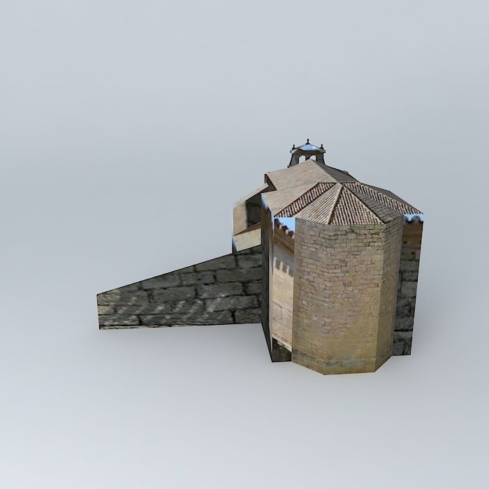 Parish of El Cortijo Free 3D model_2