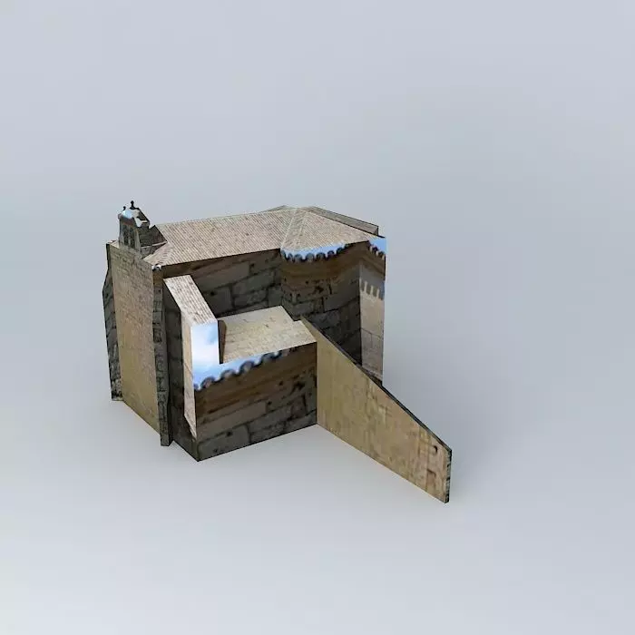 Parish of El Cortijo Free 3D model_0