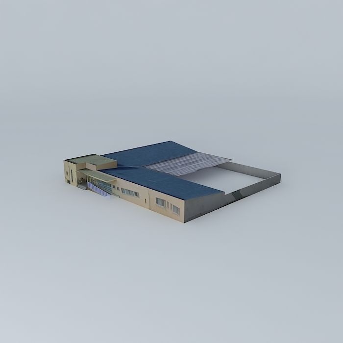 Municipal nursery Free 3D model_2