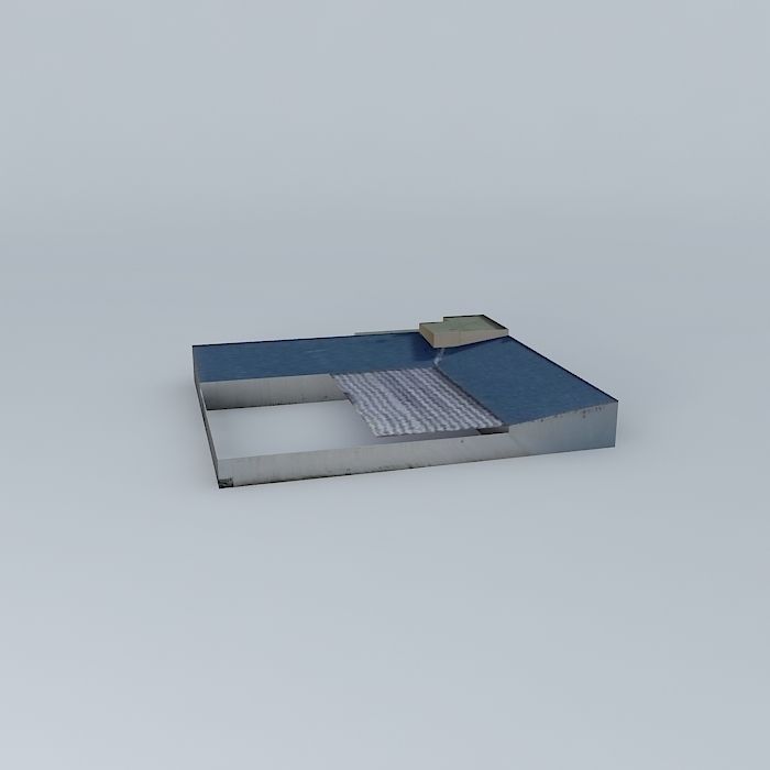 Municipal nursery Free 3D model_1