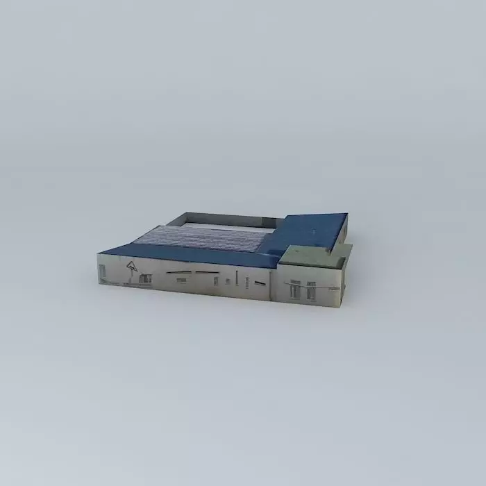 Municipal nursery Free 3D model_0