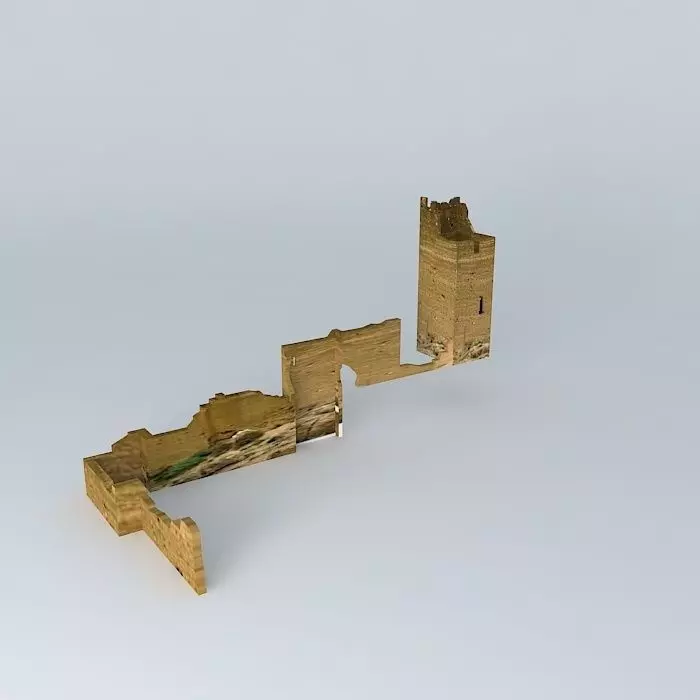 Castillo de Alhama Free 3D model