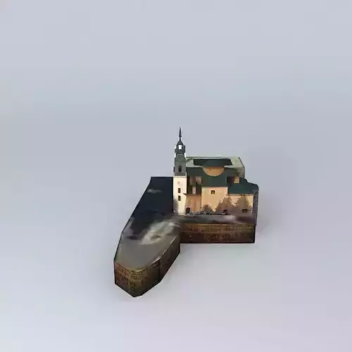 Sanctuary of the Fuensanta Murcia Free 3D model