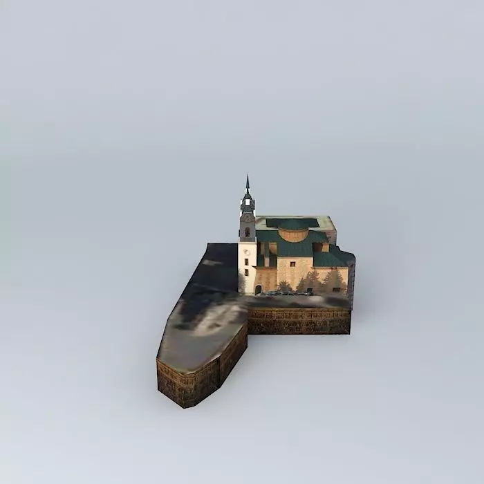 Sanctuary of the Fuensanta Murcia Free 3D model
