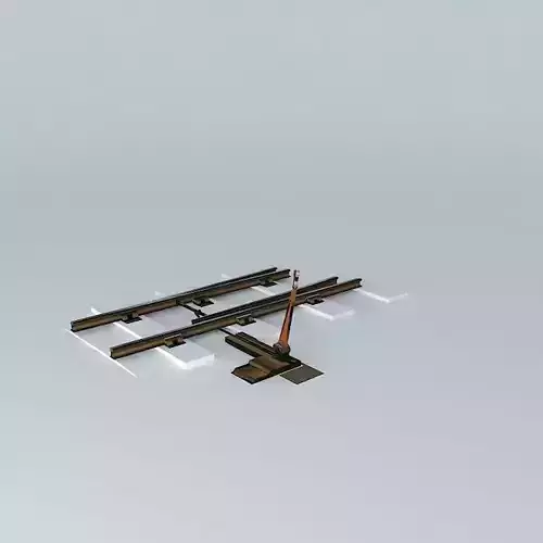 Eco Rail N/Gauge  Ground Point lever Old Steam Days