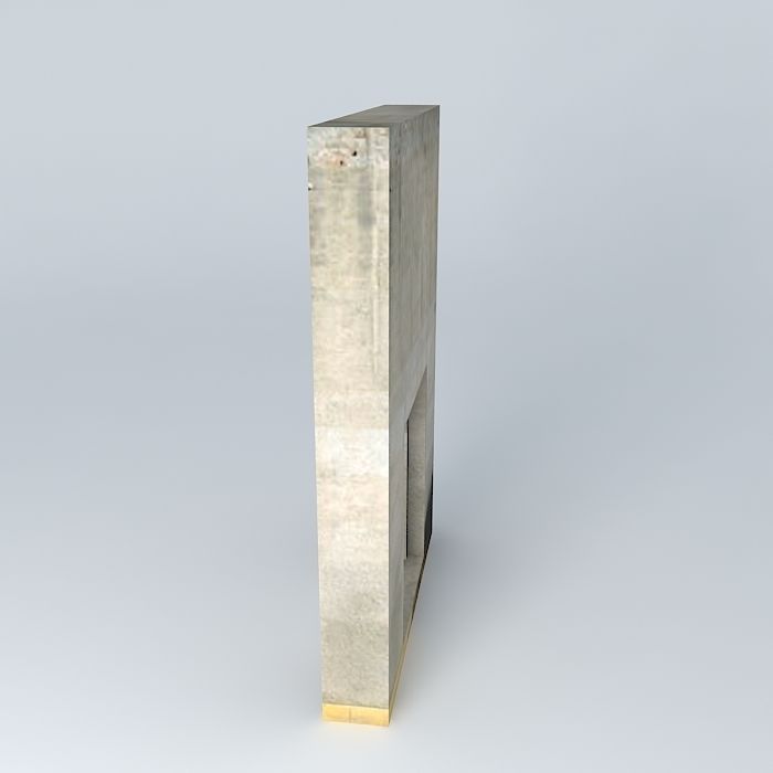 Door 39 Garden of the bombs39 Free 3D model_1