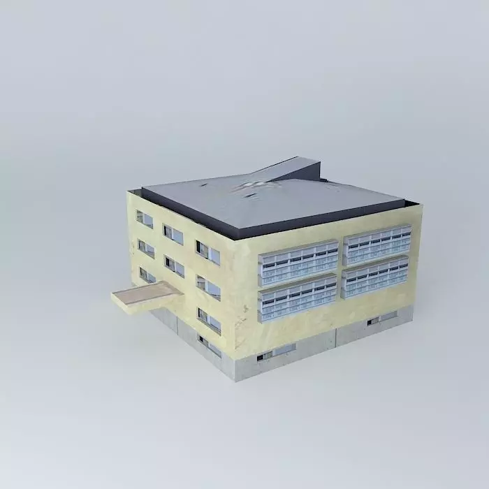 Building 10 C  María de la O Lejarraga Free 3D model_0