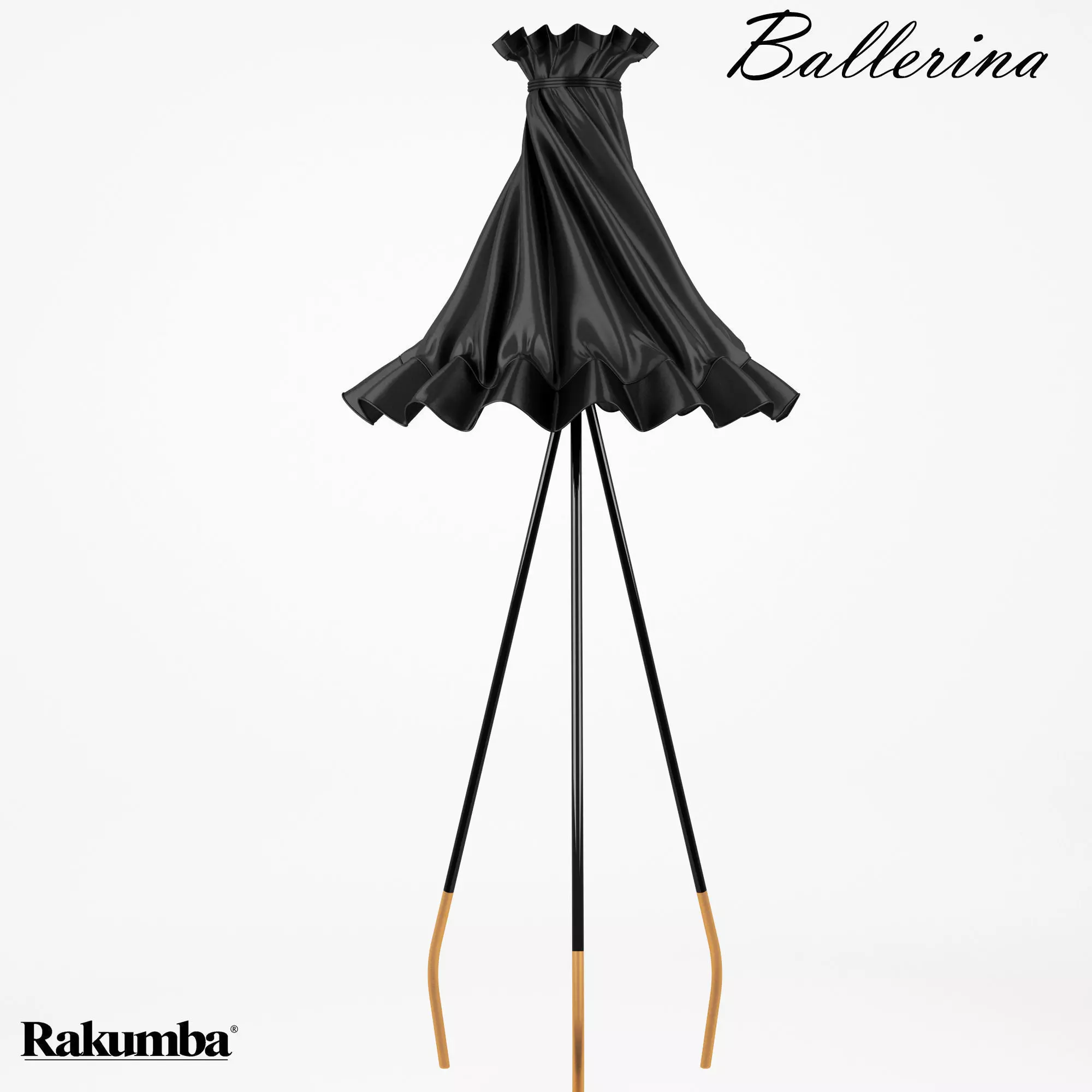 Ballerina lampshade by Rakumba 3D model
