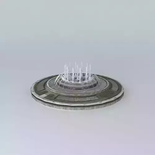 Fountain in Plaza Alferez in Logrono Free 3D model