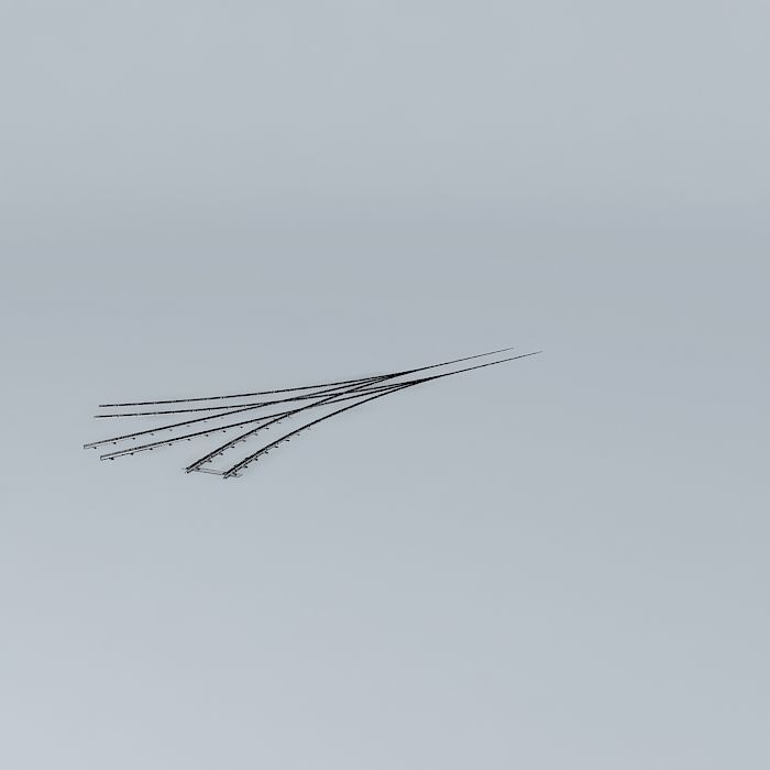 Eco Rail Dirty Yard Tri Point Old Steam Days Free 3D model_4