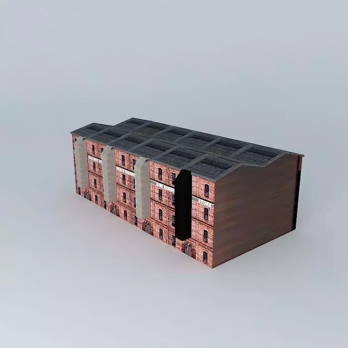 Eco Rail Building No 3 Dummy! Old Steam Days Free 3D model