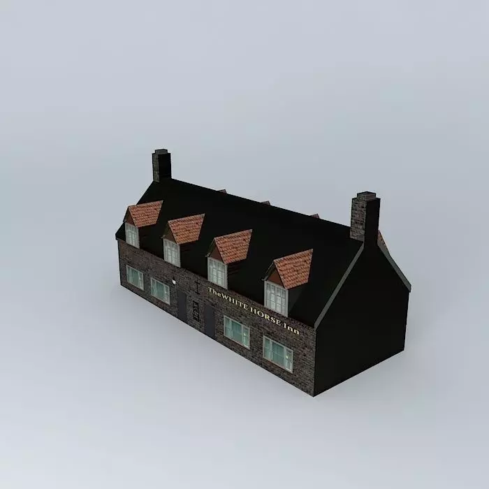 Eco Rail Pub No 1 Dummy! Old Steam Days Free 3D model