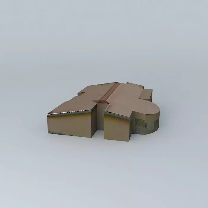 Pensioner Home Free 3D model_0