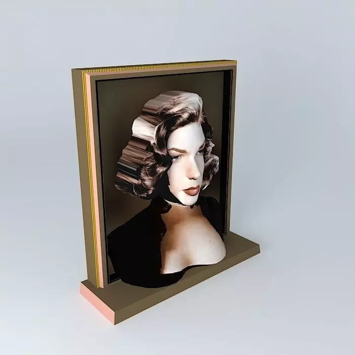 LAUREN 3D Sculpture Free 3D model_0