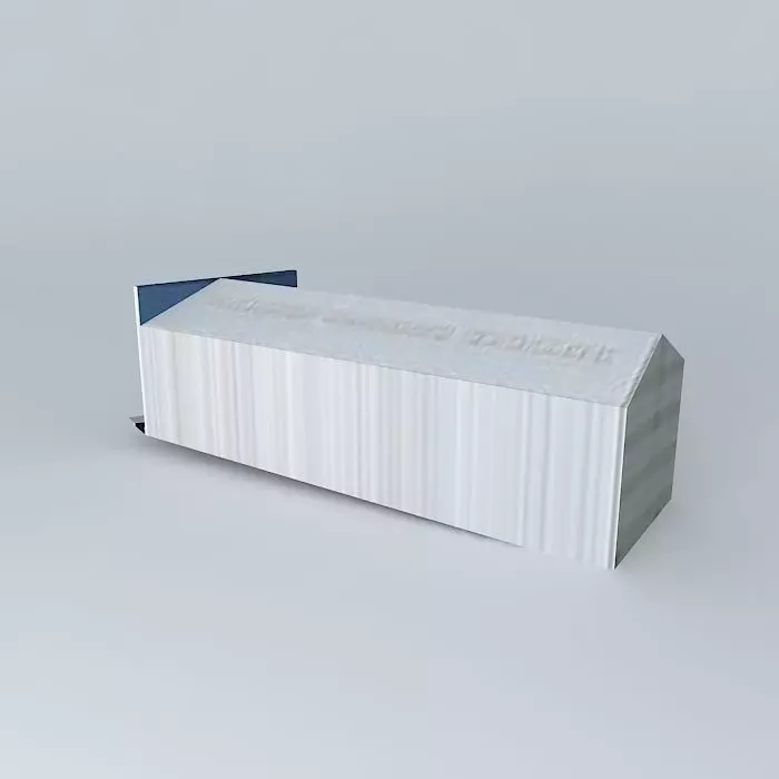 Uncle building with door Free 3D model