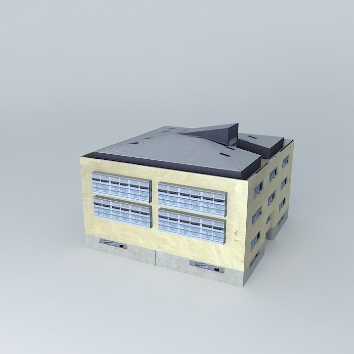 Apartment 1 C  La Campa Free 3D model_1
