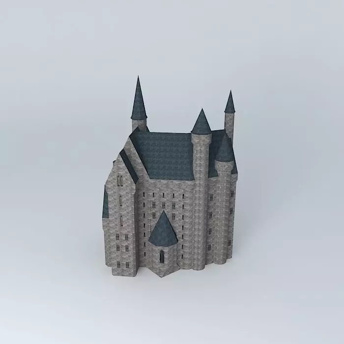 Towers harry potter castle Free 3D model