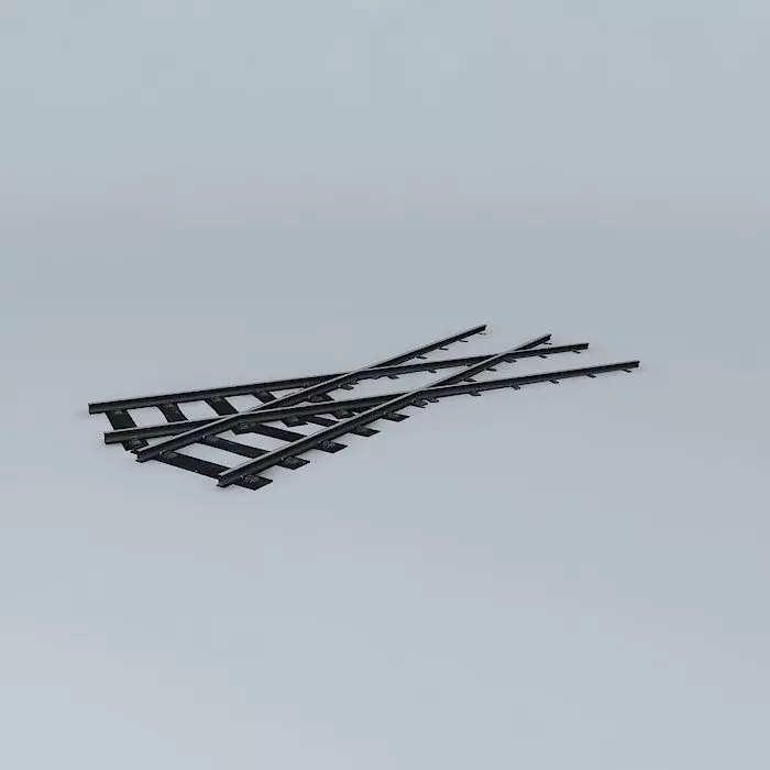 Eco Rail Dirty Yard X-Over Old Steam Days Free 3D model