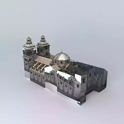 Archpriest Church of Our Lady of Carmen Free 3D model