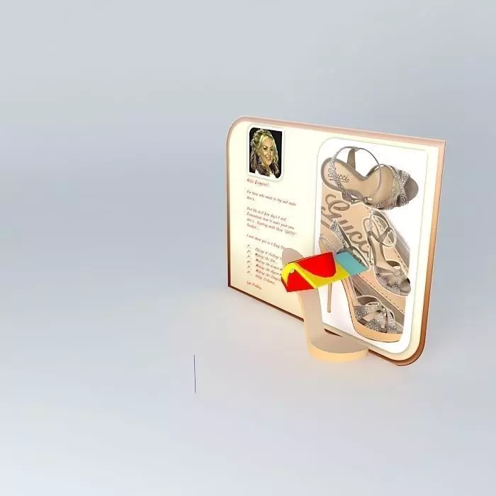 ShoeTute 4th Stage Making the Upper Heel! Step (4) Free 3D model