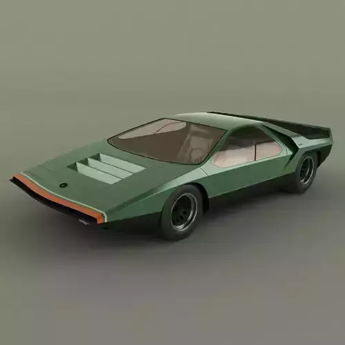 Alfa Romeo Carabo 3D model