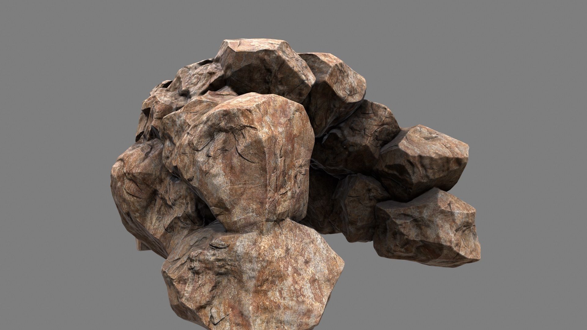 Skull Cave 3D model_18