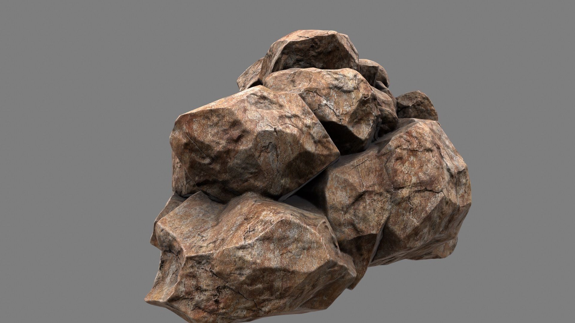 Skull Cave 3D model_9