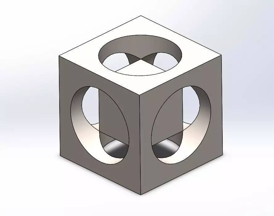 prisoner cube with holes in it Free 3D print model_0