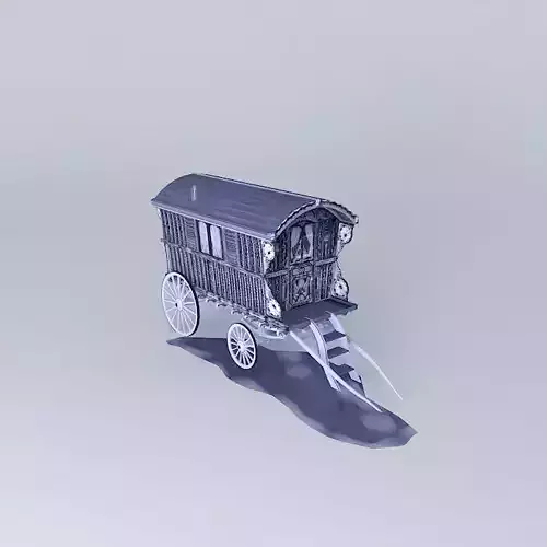 HALLOWEEN Gypsy Wagon