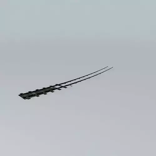 Eco Rail N/Gauge Long Curve Old Steam Days