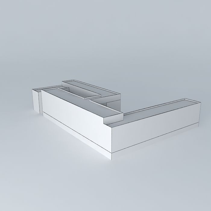 Building on Paseo del Prior Free 3D model_3