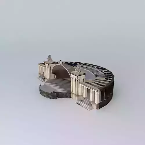 Ram Auditorium Free 3D model