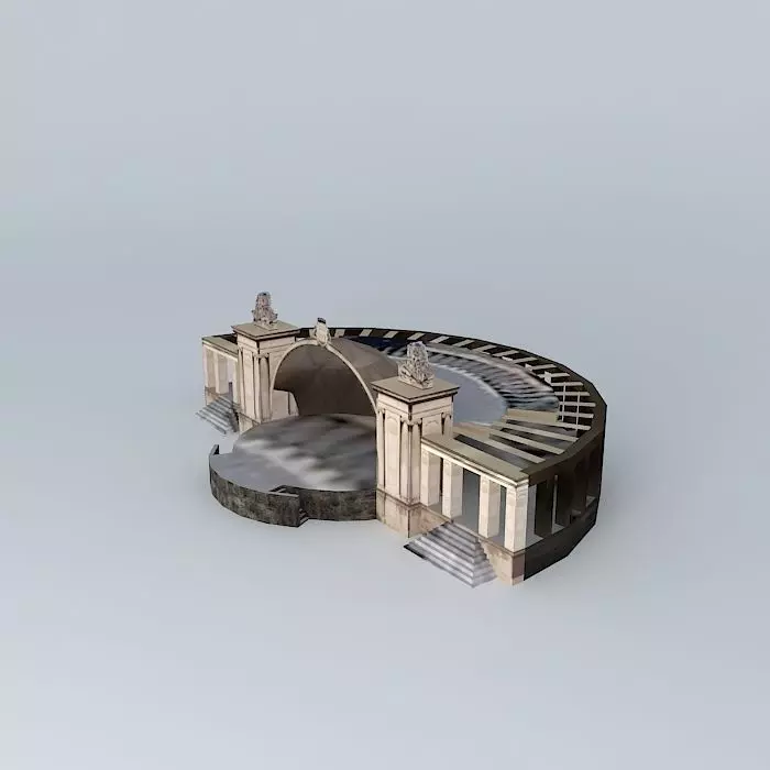 Ram Auditorium Free 3D model
