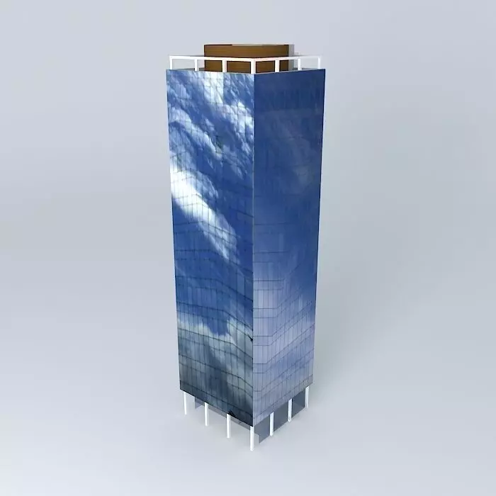 North Tower Free 3D model_0