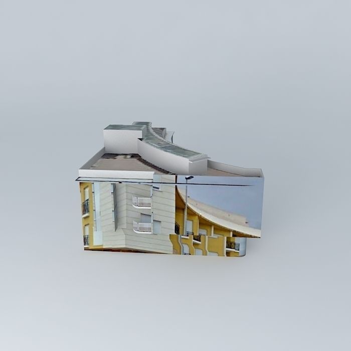 Post Office Building C  Jose Mendez Ruiz Free 3D model_1