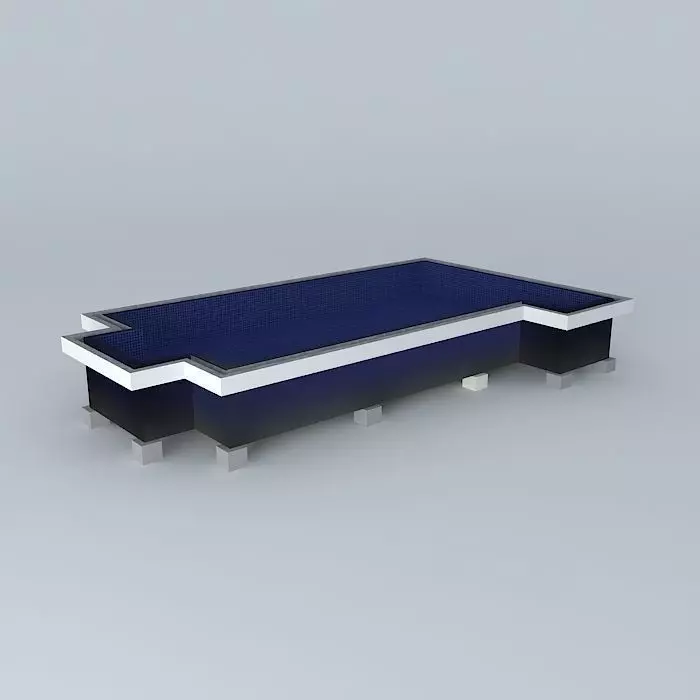 Pool 120 cu.m Free 3D model