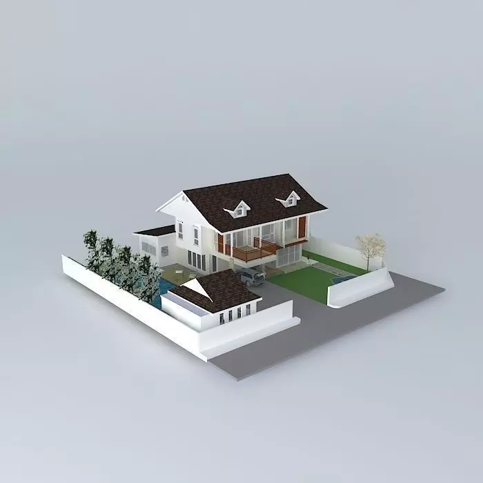 House 2 FL 26 Free 3D model