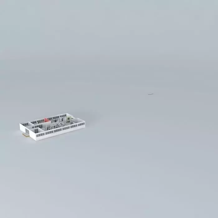 Office box Free 3D model