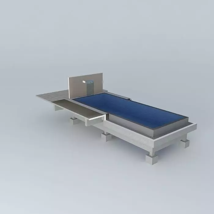 Pool Infinity Free 3D model