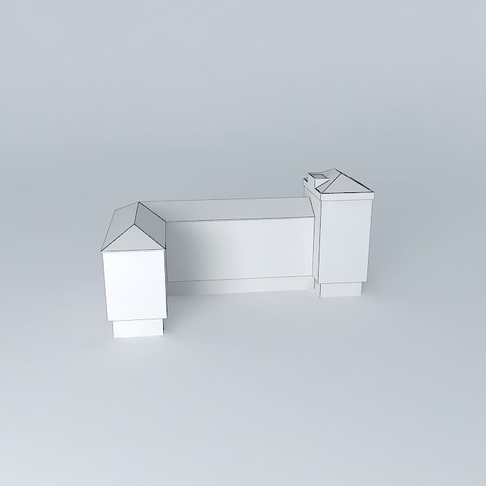 Building C  Francisco de Quevedo 2 Free 3D model_3