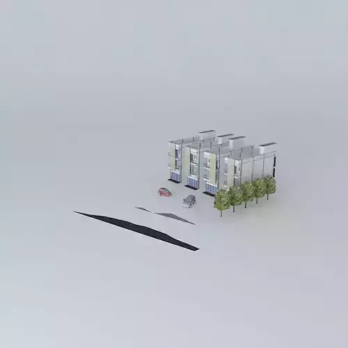 Buildings 3 FL Free 3D model