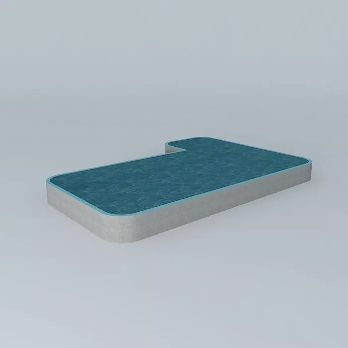 Pool Overflow Free 3D model