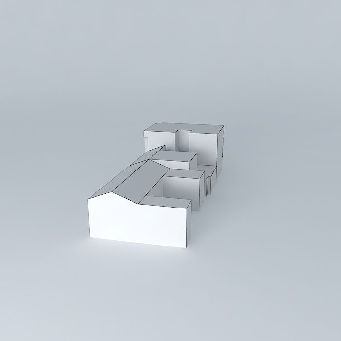 Librilla house Free 3D model_3